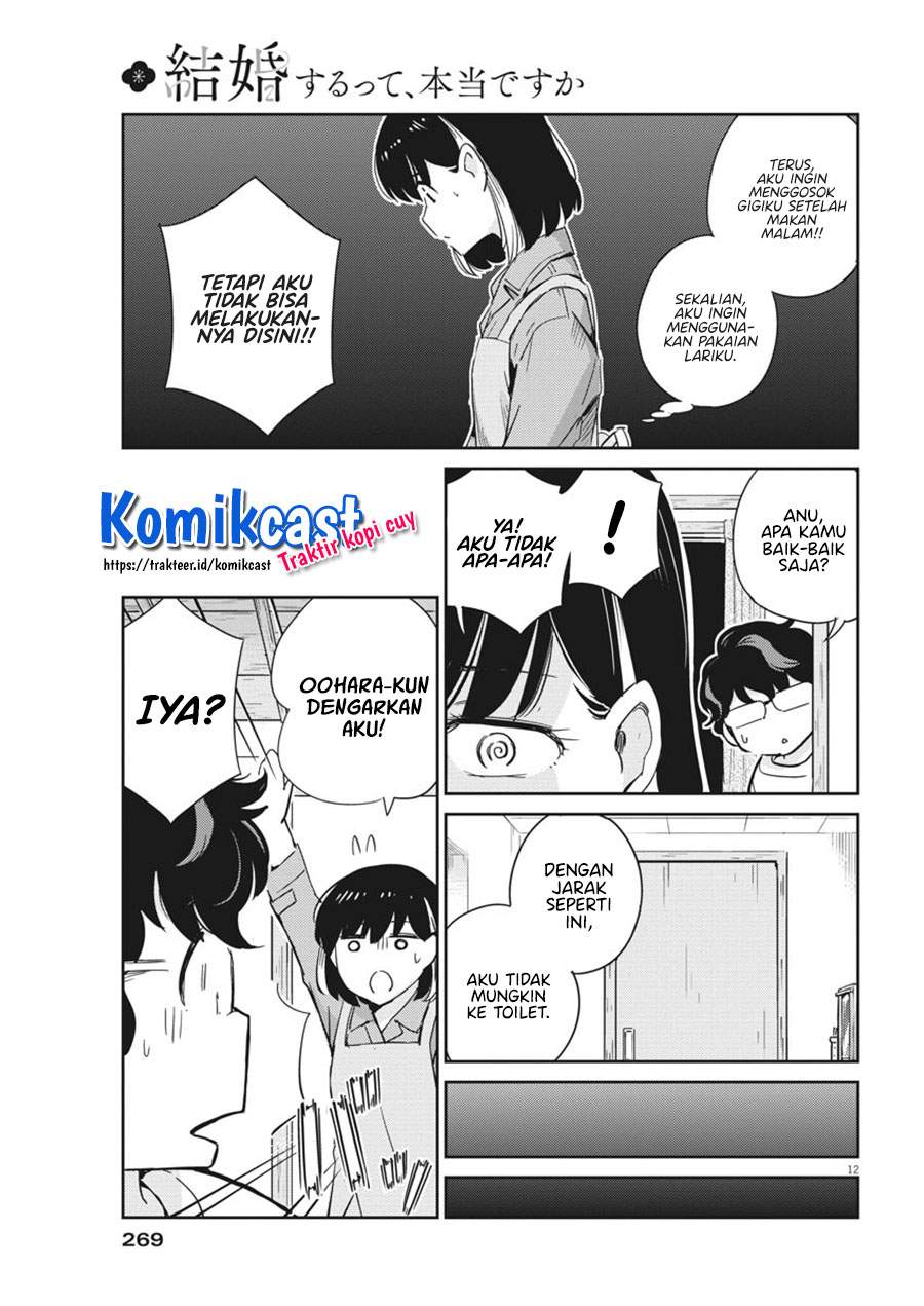 Kekkon Surutte, Hontou Desu ka? Chapter 43 Gambar 12